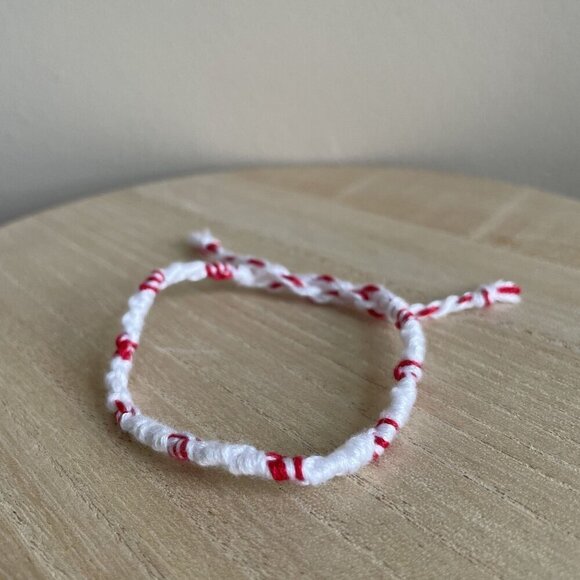 Reina Bracelet, anklet, trendy, comfortable, tie, embroidery thread, woven, gift - Picture 1 of 1